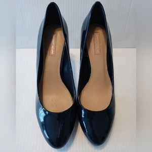 ANTONIO  MELANI Blue Women's Patent Leather High Heel Shoes Size 11 M